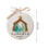 Crèche décorative 8 cm (3,15 pouces) 1 pièce, coffret cadeau 2