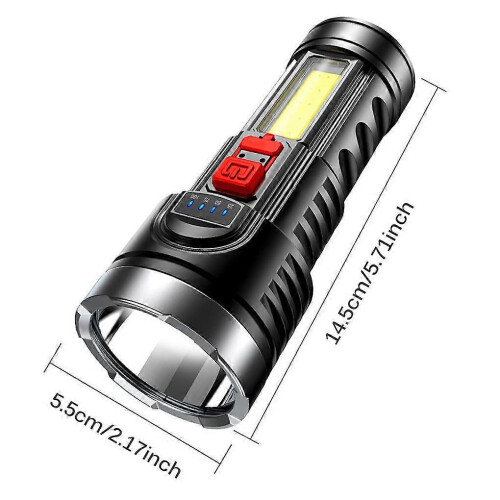 Lampe torche d'urgence portable pour le camping et la randonnée 1