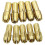 10Pcs Gold Brass Drill Chucks Collets Adapter for Dremel Rotary Tools 0.5-3.2mm 2