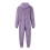 Boys' lined hooded onesie for winter warmth, black/light 6