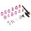 TIG Welding Torch Repair Kit 55pcs Replacement Gasket Set for WP17 WP18 WP26 2