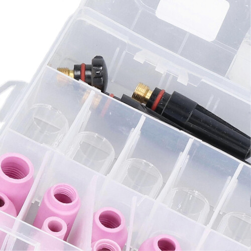 TIG Welding Torch Repair Kit 55pcs Replacement Gasket Set for WP17 WP18 WP26 2