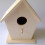 ROSENICE Unfinished Wood Birdhouse 1 Pack 7