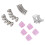 30PCS Plasma Torch Consumables ABS Easy Replacement Electrode Nozzle Cup Kit for Commercial 5