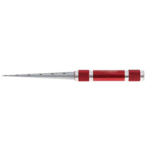 Welding Taper Gauge Set 1-6.5mm Conical Feeler Depth Ruler Hole Measurement Tool 2