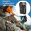 Compact Magnetic Pocket Flashlight Bright Handheld Work Light for Camping Hiking Vehicle Emergencies WSLIHV 2