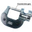 Digital Outside Micrometer with Counter Read 0-25mm 0.01mm Thickness Gauge Tool 2