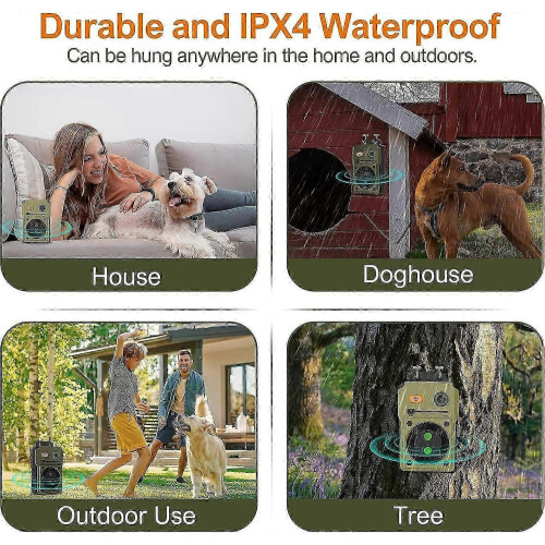 50ft Rechargeable Ultrasonic Dog Barking Control Device Deterrent Training Tool 1