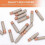15 Pack 0.8mm Ceramic Coated MIG Nozzle Tips Anti Spatter Welding Set for High Performance 5