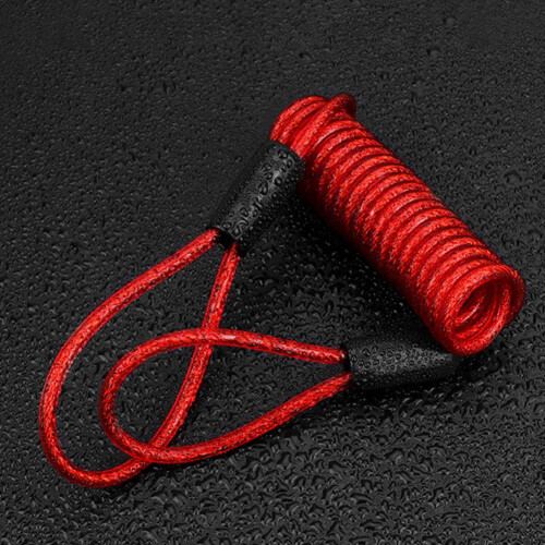 Bike Spring Rope Disc Brake Lock Cable 2