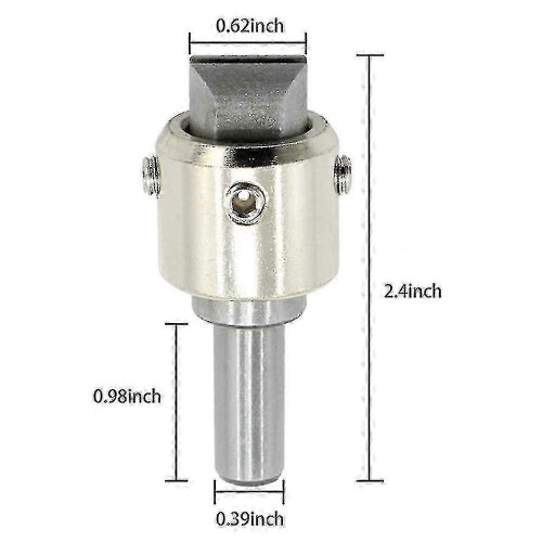 30 stk. 16–21 mm ringborsett for treperlemaker, stålblad, trebearbeiding 1