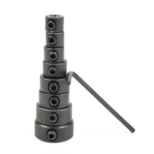 Electrical Drill Depth Stop Ring Kit with Hex Wrench for Precise Installation 2