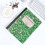 Green Marble Snowflake Notebook American Style 200 Pages 6