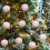 Christmas Ball Ornaments White Red 12PCS 80mm 7