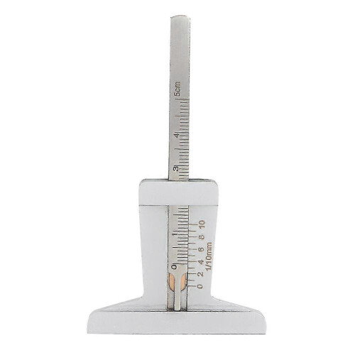 Profiltiefenmesser aus Edelstahl, Messschieber 0-50 mm 2