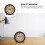 Mute Digital Tabletop Clock Gold Home Decor 8