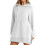 Warmy oversized hoodie dress soft pullover long sleeve 1
