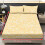 Full Size Fitted Sheet Set with 2 Pillowcases Creamy Yellow 7