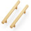 Brass Cabinet Pulls Champagne Gold 30-Pack 6 inch 1