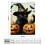 Black Cat Halloween Flannel Blanket 60x80 in 3
