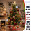 Green Flocked Christmas Balls 10 cm 2 pcs 7
