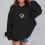 Girls Pullover Hoodie Sweatshirt Printed Long Sleeve with 2