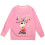 Children's Santa Pullover with Reindeer Print, Round Neck, 4