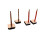 Carbon Brushes Replacement Kit For Ft128 Car Starter Motor J458 8x25x21mm 5