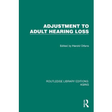Adjustment to Adult Hearing Loss Paperback Book