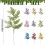 Gold Glitter Faux Cedar Sprigs 12 pcs 3