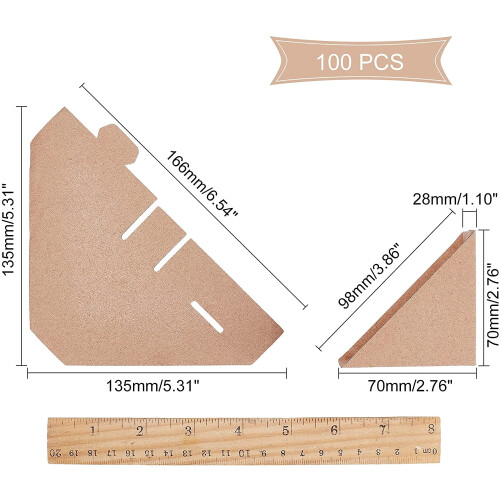 Frame Corner Protectors Cardboard 100 pcs 1