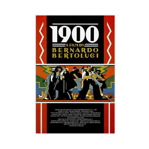 Bernardo Bertolucci Robert De Niro Gérard Depardieu Canvas