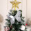 Mesh Hollow Silver Double-Layer Butterfly Christmas Tree 5