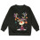 Children's Christmas Pullover Reindeer Print Round Neck 4