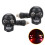 Skull LED Turn Signals for Motorcycle Amber DRL 3-Pack 7