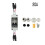 PV Isolator Switch DC/AC 30A IP65 20A Solar Disconnect 1
