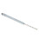 Tire Pressure Gauge Pen 5-50 PSI Silver 2
