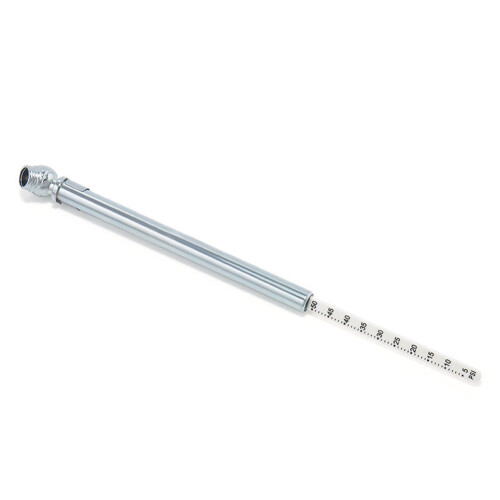 Tire Pressure Gauge Pen 5-50 PSI Silver 1
