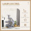 Grey Cat Tree for Indoor Cats - 125cm Scratching Post 4