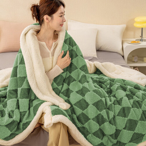 Cotton Blanket Soft Breathable Twin Size 1