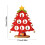 Christmas Tree Decorations Red 8.66 Inch 3