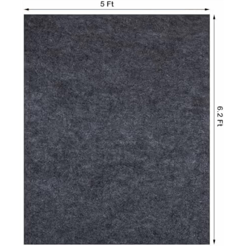 Camping Tent Carpet Mat Waterproof 6.2 x 5 Ft 1