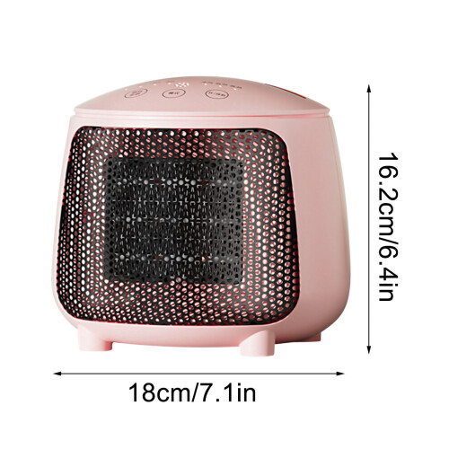 Portable Mini Heater with Tip-Over Protection 1 Unit 2