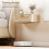 Floating Bedside Tables Set of 2, Oak Effect 5