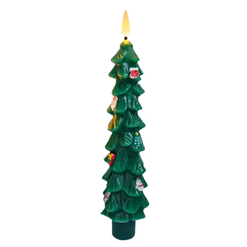 LED Christmas Candle Acrylic Night Light 1 Pack 1