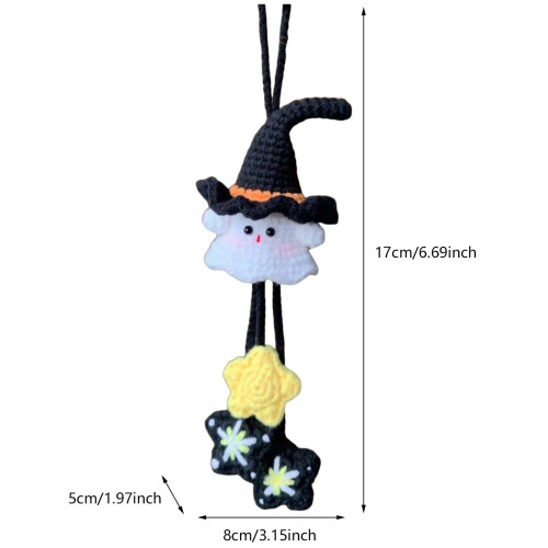 Witchy Ghost Crochet Kit with Yarn and Tools 3/2/1 Sets 2