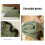 Plush Throw Blanket Green Polyester 150x200cm 6