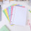 College Ruled Loose Leaf Paper Blue 200 Sheets 4