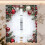 Christmas Ball Holiday Curtains Red Snowflake Pine Design 6
