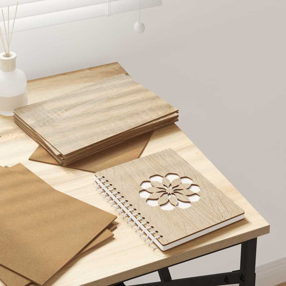 Vidaxl Decor Panels 150 Pcs Sonoma Oak 21 X 30 X 0.27 Cm